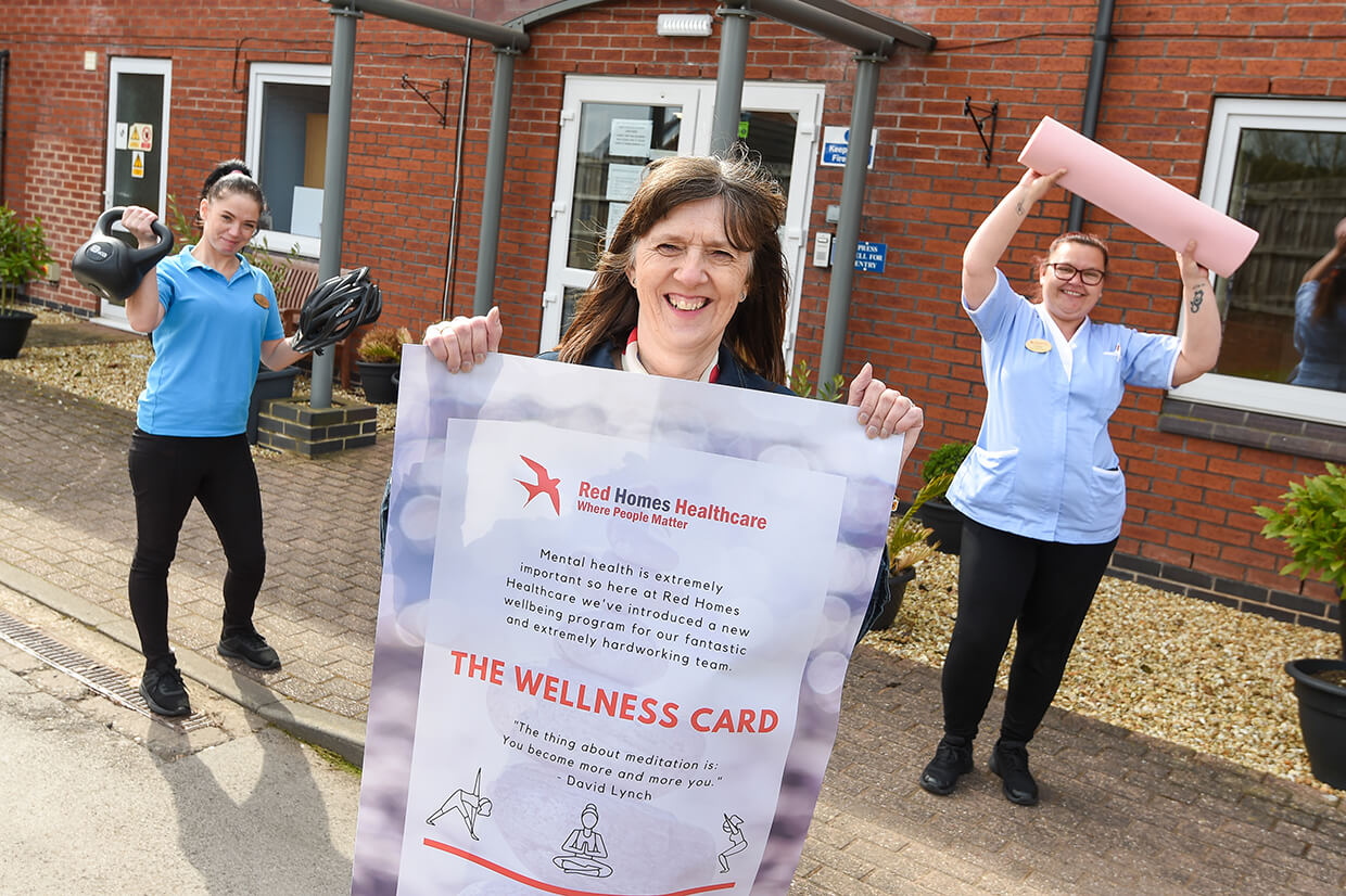 Red Homes Healthcare Launches a Wellness Card for Staff