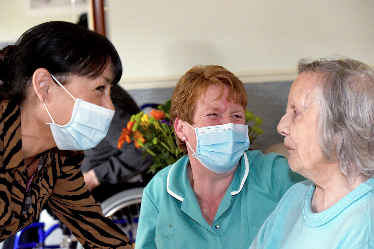 Red Homes Healthcare Reunites Loved Ones in Pairs