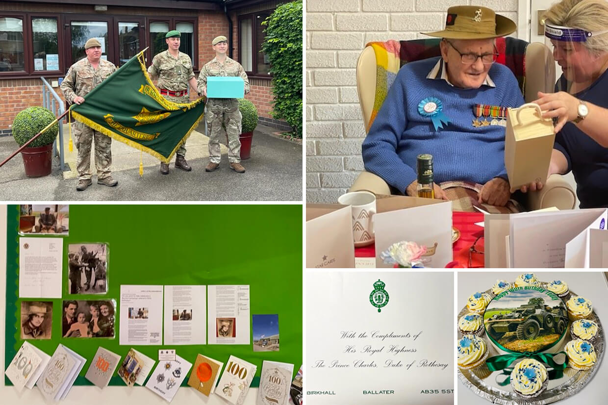 Teddy receives message from royalty to celebrate 100th birthday